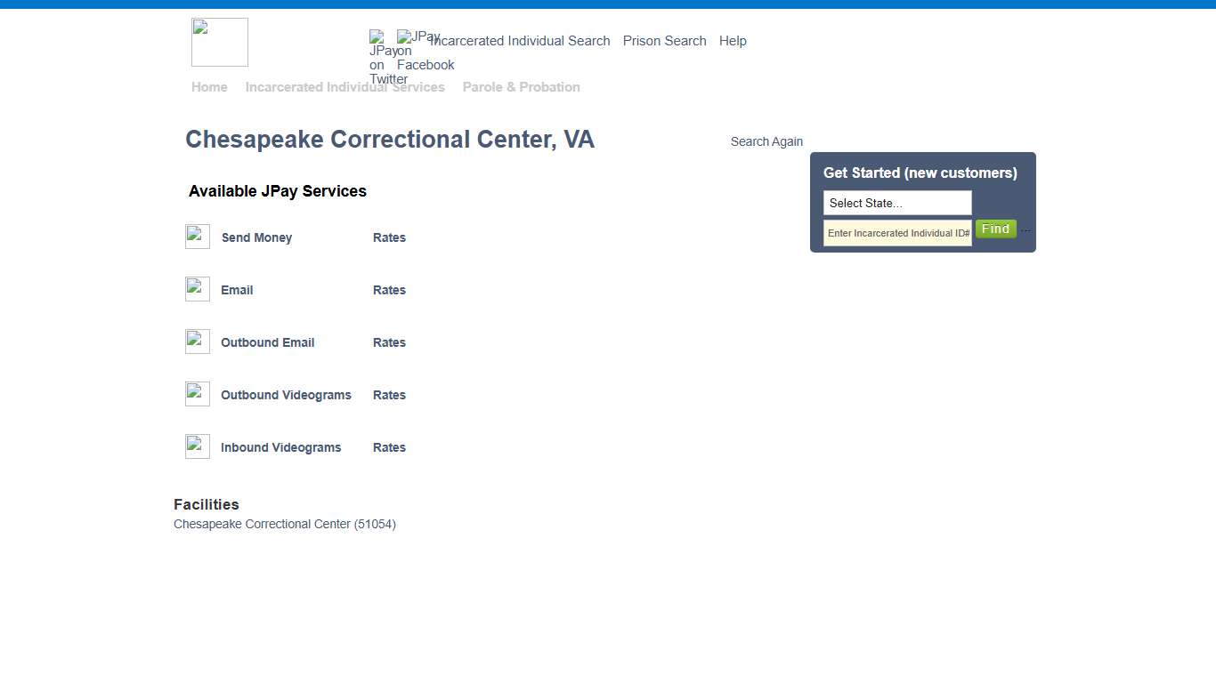 Chesapeake Correctional Center, VA